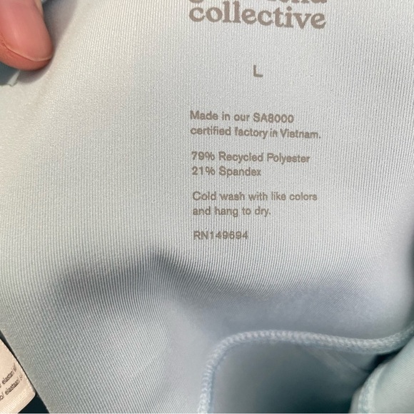 Girlfriend Collective Compressive High-Rise Legging, Large - Picture 3 of 7